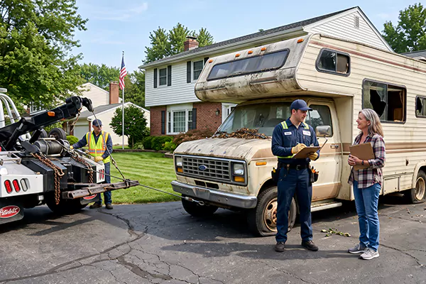 Junk RV Removal in Memphis, TN