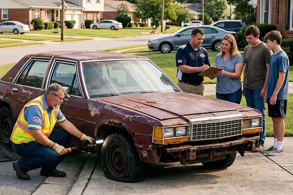 Peddle Junk Car Removal in Memphis, TN