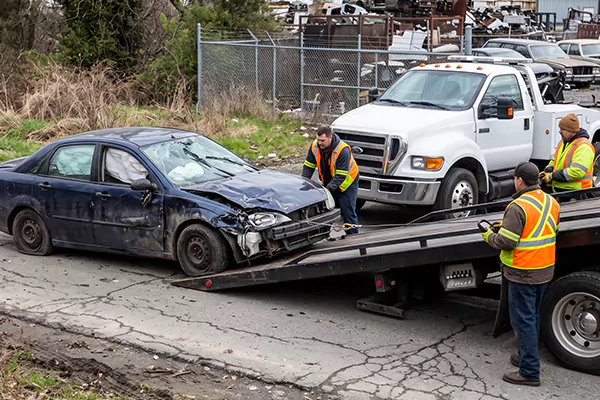Wrecked Car Removal in Memphis, TN