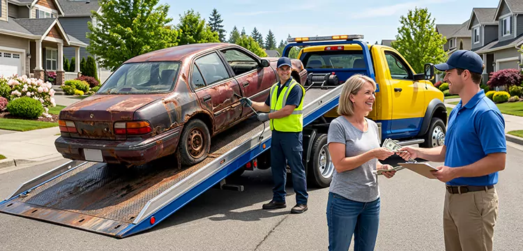 Water-Damaged Scrap Car Removal in Memphis